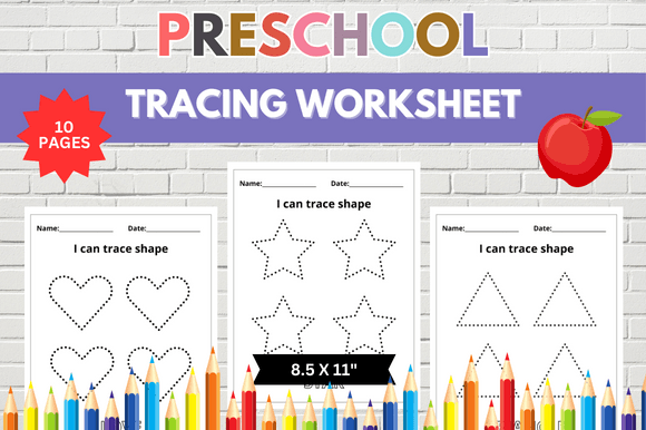 10 Tracing Shape Worksheet: A Practical Guide for Effective Early Learning
