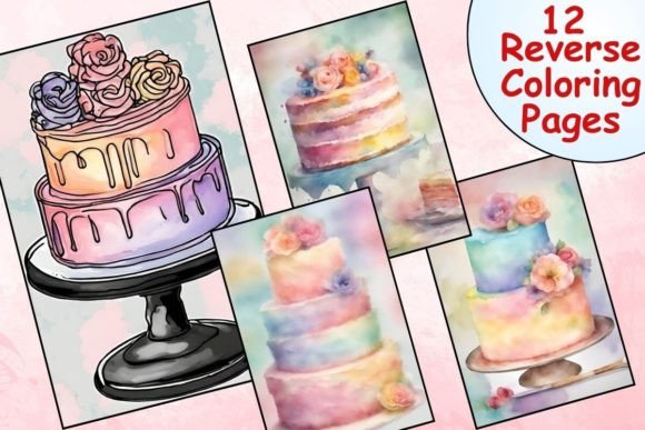 Delicious Cake Reverse Coloring Pages: A Practical Evaluation