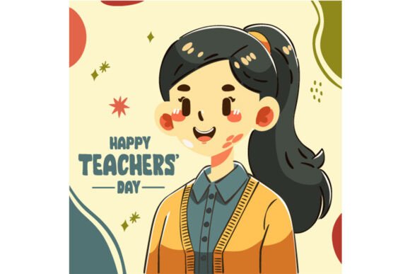 Hand Drawn Teachers Day Illustration