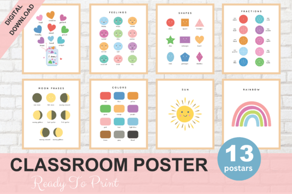 Transforming Learning Spaces: The Power of Educational Posters for Class Room Environments